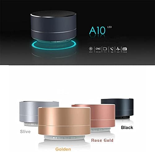 ISMMIK Bluetooth Speaker, Mini Portable Speakers, Enhanced Bass, Built-in Mic, 5 Hour Playtime, Wireless Speaker for iPhone, iPad, Samsung, Laptops, Tablets, Car, Home (Black)