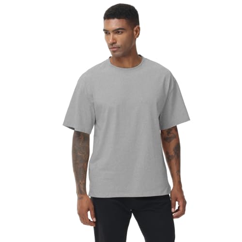 Muscle Killer 1/2pack Mens T Shirt Gym Workout Dry Fit Short Sleeve Athletic Fitness Crew Neck Tee Shirts Casual Loose Fit3