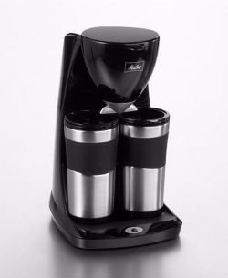 Amazon.com: Melitta ME-2DTMB Dual Thermal Mug Coffeemaker, ME2TMB