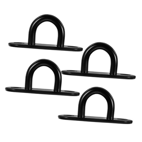 KOMBIUDA Metal Ceiling Hooks 4pcs Stainless Steel Hooks Heavy Duty Ceiling Fan Hangers