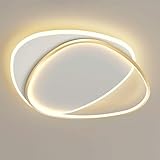 KhUkhu Oberflächenmontierte Deckenleuchte Für Schlafzimmer, Moderne Dimmbare LED-Deckenleuchten...