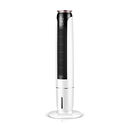 Climatizador Evaporativo,Climatizador Portátil, Ventilador de torre de 43.3 pulgadas con oscilación, control remoto, temporizador de 12 horas y 3 modos de ventilador de enfriamiento for el hogar y la