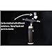 Cordless Makeup Spray Gun, Nano Mist Sprayer Device Kit, Rechargeable Portable Airbrush for Facial Beauty, Art Painting, Tattoo, Cake Decorating, Nail Art, Modeling (Black)