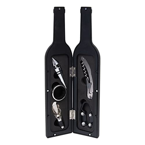 Kit para Vinho Garrafa Mimo Style Multicor