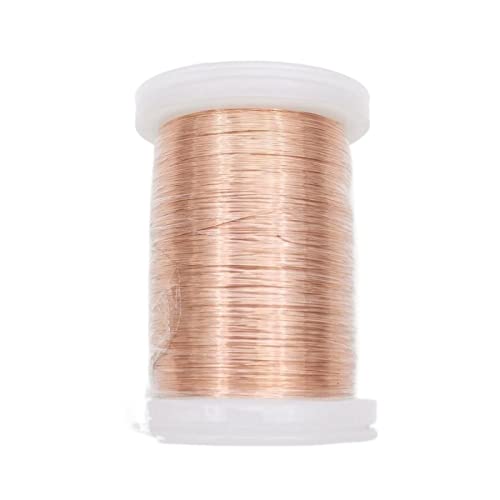 Pipe House Winding Wire for Making Electromagnet Motor Copper 0.05mm 1mm 1.3mm Magnet Wire Polyurethane Enameled Copper Wire Magnetic Coil Soil Electronics (Color : 0.1mm 100g)