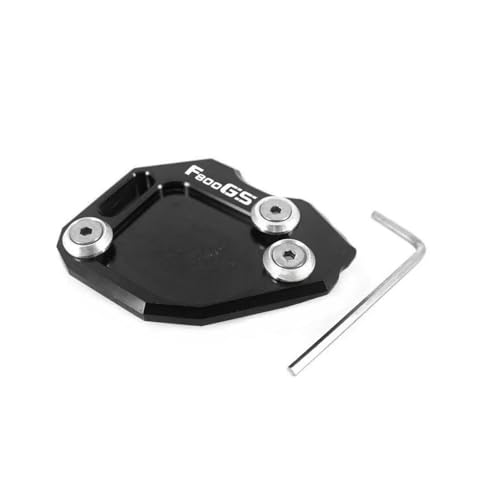 Extension béquille latérale CNC moto F800GS en aluminium usiné