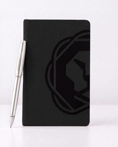 Image of Cross Gift Set | Coventry Chrome Ball Pen with A6 Notebook Black | Premium Pen Gift Sets