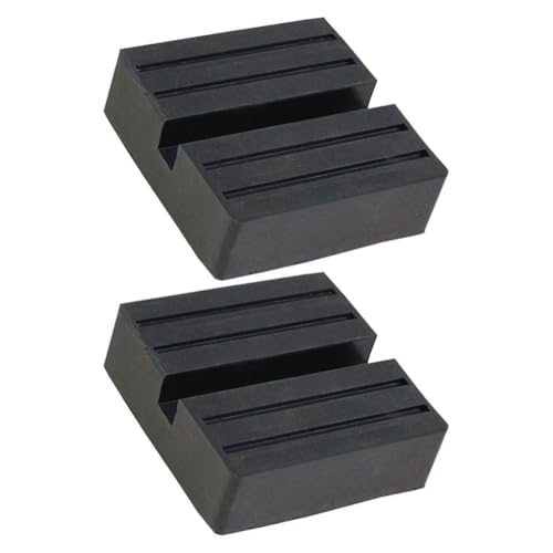 SOLUSTRE Adaptador De Almofada De Macaco Para Carro 2 Peças Suporte Universal De Borracha Protetor D