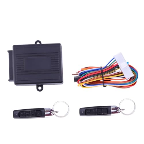 ULTECHNOVO Car Security System Car Alarm Replacement Automotive Anti-Theft Device Remote Unlock Loud Siren Alarm
