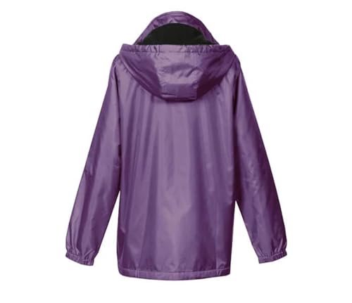 totes Womens Rain Jacket with Hood Rain Coat for Women Waterproof Womens Coats,Acai Berry,M4