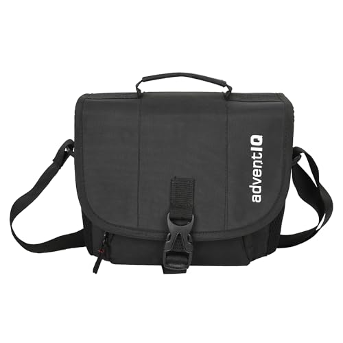 Image of Camera Bag Compact Retrospective Camera Shoulder Bag for DSLR /SLR & Mirrorless - Fits Nikon, Canon, Sony - Camera Bag for Travel - Shockproof Sling Case for Lens - Water-Resistant