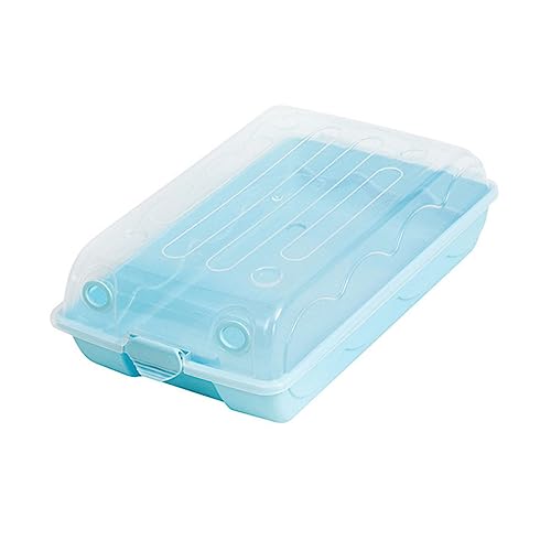 NOLITOY Thickened Plastic Shoe Box Organizer Clear Storage Box for Shoes Socks Clothings