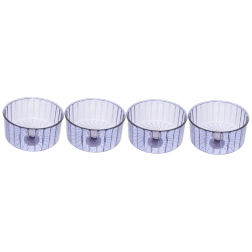 POPETPOP 4pcs Plastic Hamster Running Wheel Exercise for Chinchilla Small Pet Silent Wheel -  40LQTE2623Q