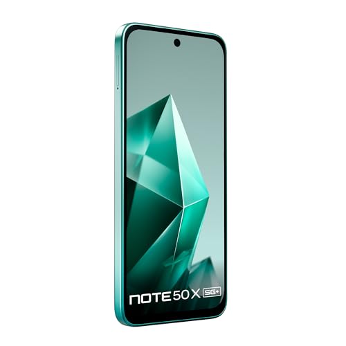 Image of Infinix Note 50x 5G+ (Sea Breeze Green, 6GB RAM, 128GB Storage) | MediaTek D7300 Ultimate | 90FPS BGMI Gaming | 5500mAH Battery with 45W FastCharge | 650K+ AnTuTu AI Without Offers