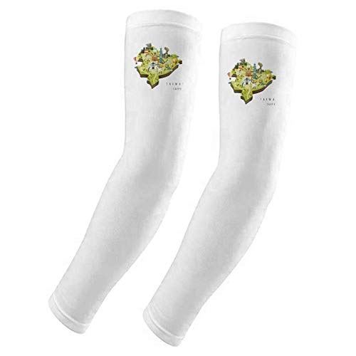 Manchons de bras anti-UV Taipei | Une protection solaire efficace pour le cyclisme et le sport