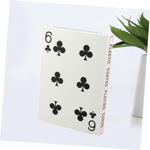 Set De Naipes Póker Gigante 4X Grandes Para Adultos miniatura 3