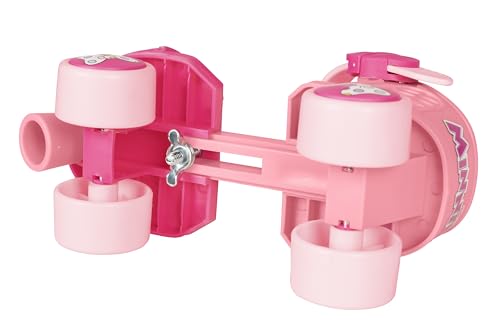 Image of Minnie Mouse Junior Skates Includes Knee and Elbow Pads, Size Adjustable Design for Growing Feet