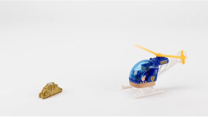 Amazon.co.jp: BRIO 木製レール 知育玩具 ポリスヘリコプター 33828