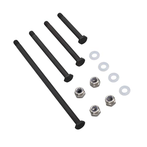 RC Car Suspension Pin Set Carbon Steel Front Rear Pins with O Rings Washers for XRT 1/6