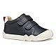 Geox B STEPPIEUP Boy A Sneaker, Navy/Red, 25 EU