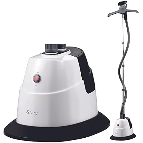 SALAV Full Size Garment Steamer with Dual-Insulated Hose Cover