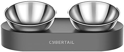 PETKIT Raised Dog Cat Food Bowl 304 Stainless Steel, Elevated Cat Dog Food and Water Bowl Dishes, Nicely Made, Sturdy Cat Feeder Bowl 2