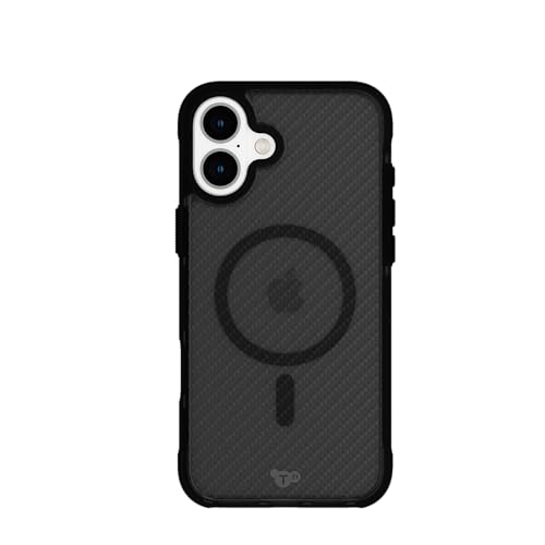 tech21 EvoArmor pour iPhone 16 Plus Compatible avec MagSafe – Coque de Protection Contre Les Chocs 21 x Standard Militaire testée en Noir
