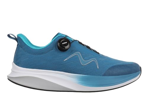 MBT GALADO Zapatillas de Deporte para Mujer. Deportivas para Correr Anatómicas y Cómodas. Calzado Fisiológico Confort y Estabilidad con Suela Curva. Sneakers Running. Color Azul