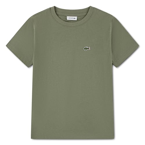 Lacoste Camiseta de jérsei adulto unissex, Caqui, M
