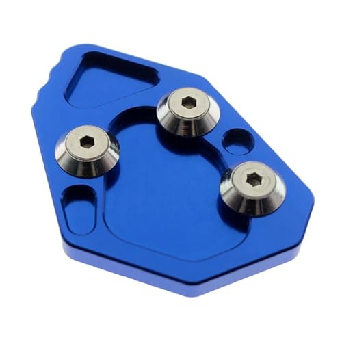 Élargisseur béquille CNC bleu pour BMW K1200S K1300R en stationnement