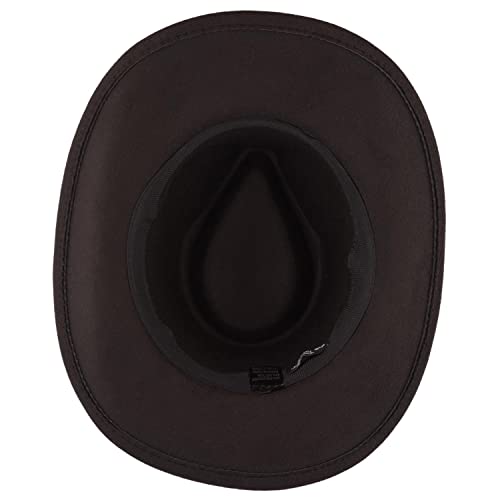Image of The Tie Hub Fedora Hat for Men & Women|Wide Brim Felt, Sun hat, Beach Hat, Summer Hat, Party hat, Stylish hat