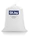 Sitjoy Sitzsack-Füllung | Styropor-Mikro-Perlen schadstoffgeprüft [Ø ca. 0,5 mm] | 100 Liter | Nachfüllbeutel – Füllmaterial für Sitzsäcke und Stillkissen