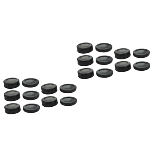 OSALADI 10 Sets Camera Body Cover Rear Lens Cap Rear Lens Cover DSLR Camera Lens Camera Body Cap