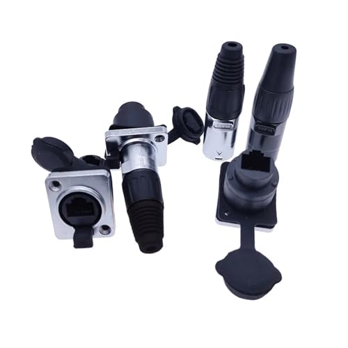 Conector RJ45 tipo D pasamuros: optimice sus conexiones ethernet en panel