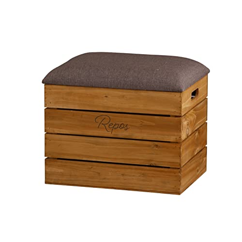 アビテ ルポ・ストレージスツール(ブラウン) WEY-101-NA