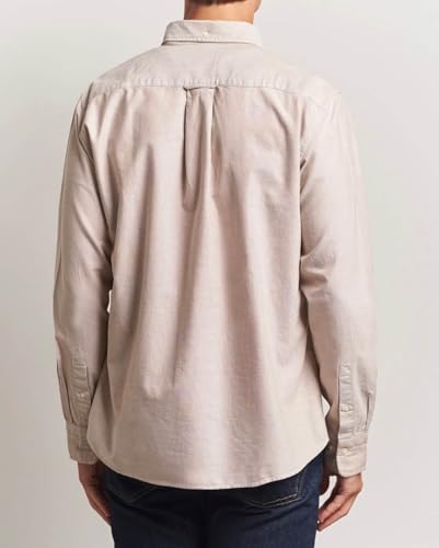 Gant Para Hombre. 3000200 Camisa Oxford Regular Fit Beige (L), Casual, AlgodóN, Manga Larga - 8