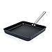 Valira 4437/25 Chef Induktion Grillpfanne 28 x 28 cm, schwarz