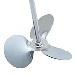 304 Stainless Steel Stirring Rod - Rugged Laboratory & Industrial Mixing Tool for Dispersers(ID10CM)