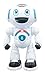 Lexibook ROB25DE Powerman Master Interaktiver Spielzeugroboter, der im Kopf liest Spielzeug für Kinder Tanzen Spielt Musik Tier Quiz STEM Programmierbare Fernbedienung Roboter Junior
