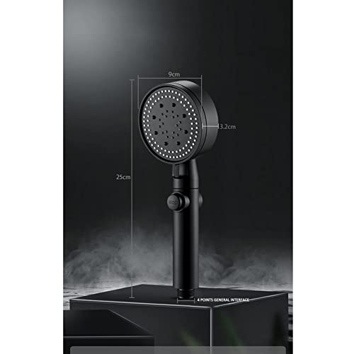 Hand Held Shower Head Bathroom Shower Head Water Saving 5 Modes Adjustable High Pressure Shower Head Handheld Spray Nozzle Accessories Hand Shower Head With Long Hose,For Hair Wash, Gentle Shower #TOP5
