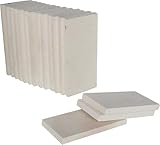 SIMOND STORE Ladrillos refractarios aislantes Suaves para forja, Paquete de 16