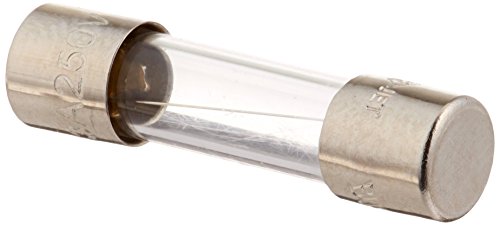 Bussmann BP/GMA-3A 3 Amp Glass Fast Acting Cartridge Fuse, 125V Carded UL Listed, 2-Pack, Pack of 1, No Color