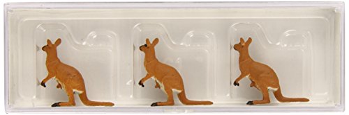 Preiser 20392 Animals Kangaroos Package(3) HO Model Figure