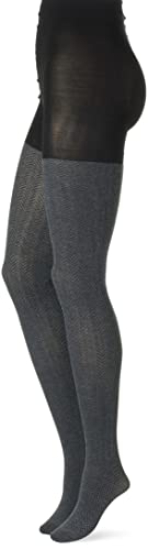 Image of Berkshire Women's Berkshire Herringbone Rib Tights With Non-control Top and Reinforced Toe