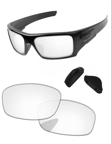 Image of Replacement Lenses & Nosepads for Oakley Si Ballistic Det Cord OO9253 61mm - Precision Fit, UV & Impact Resistant