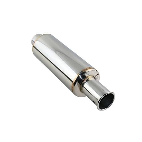 Silenciador universal de escape de coche 63mm mofle trasero 5