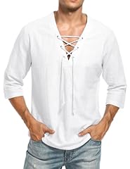 Linen Shirt--white