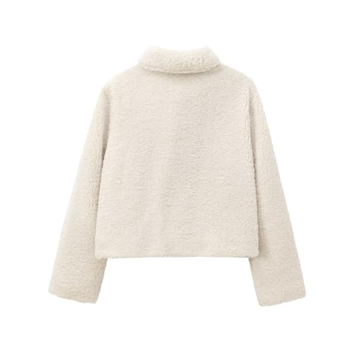 Winter Coat Minimalist And Fashionable Women's Horn Buckle Fashion Ladies Retro Velvet Plush Jjacket2