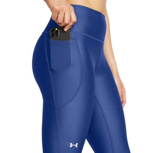 Image of Under Armour Womens HeatGear Armour High Waisted Pocketed No-Slip Leggings