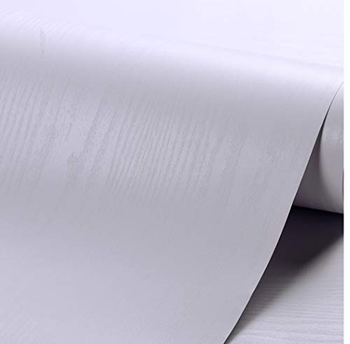 Walldecor1 white wood grain contact paper shelf liner s…